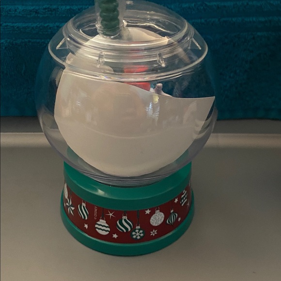 Santa Mickey Mouse Snow Globe Sipper Disney Parks 2022 - Picture 3 of 4